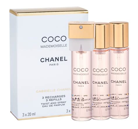 chanel blue perfume refills|chanel coco mademoiselle refill 20ml.